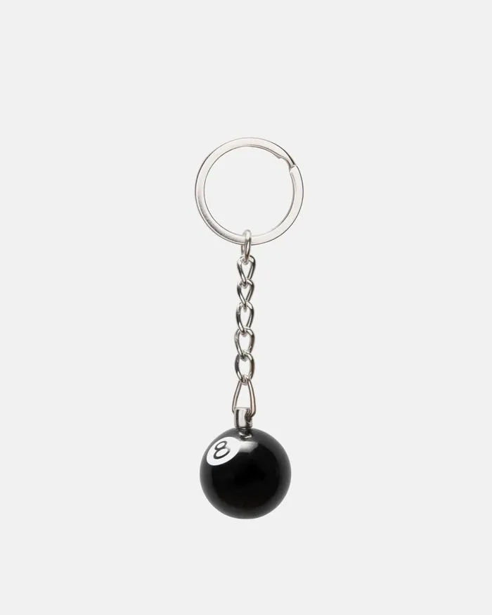 Accessories MenWomen Stussy 8 BALL KEYCHAIN