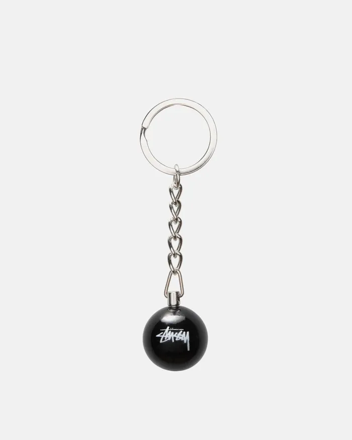 Accessories MenWomen Stussy 8 BALL KEYCHAIN
