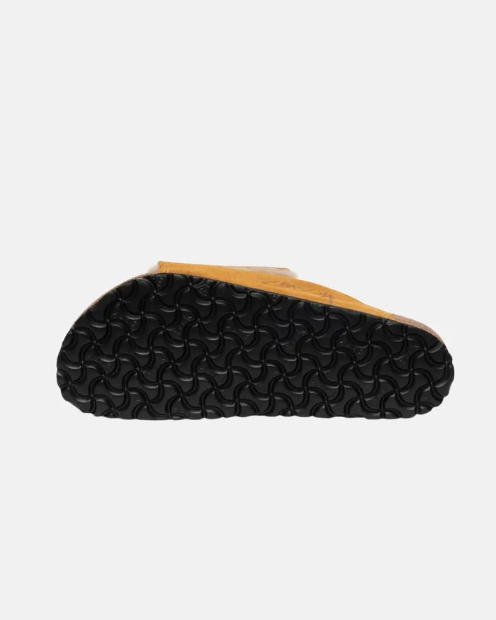 Accessories MenWomen Stussy STSSY U0026 BIRKENSTOCK SOLANA SHEARLING SLIDE Caramel Accessories MenWomen Stussy STSSY U0026 BIRKENSTOCK SOLANA SHEARLING SLIDE Caramel