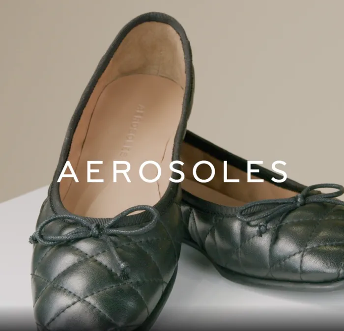 Aerosoles Comfortable Women039s Ballet Flat In Black Genuine Leather Black Quilted Leather Women Clogs and Mules
