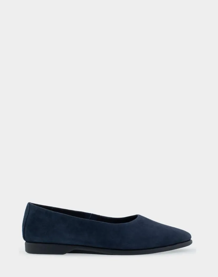 Aerosoles Comfortable Women039s Flat In Navy Genuine Suede Navy Genuine Suede Women Dress Aerosoles Comfortable Women039s Flat In Navy Genuine Suede Navy Genuine Suede Women Dress