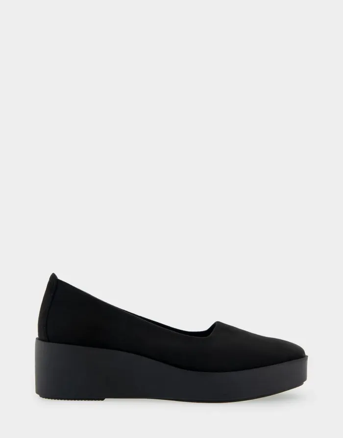 Aerosoles Comfortable Women039s Flatform Shoe In Black Stretch Faux Suede Black Faux Suede Women Pumps Aerosoles Comfortable Women039s Flatform Shoe In Black Stretch Faux Suede Black Faux Suede Women Pumps