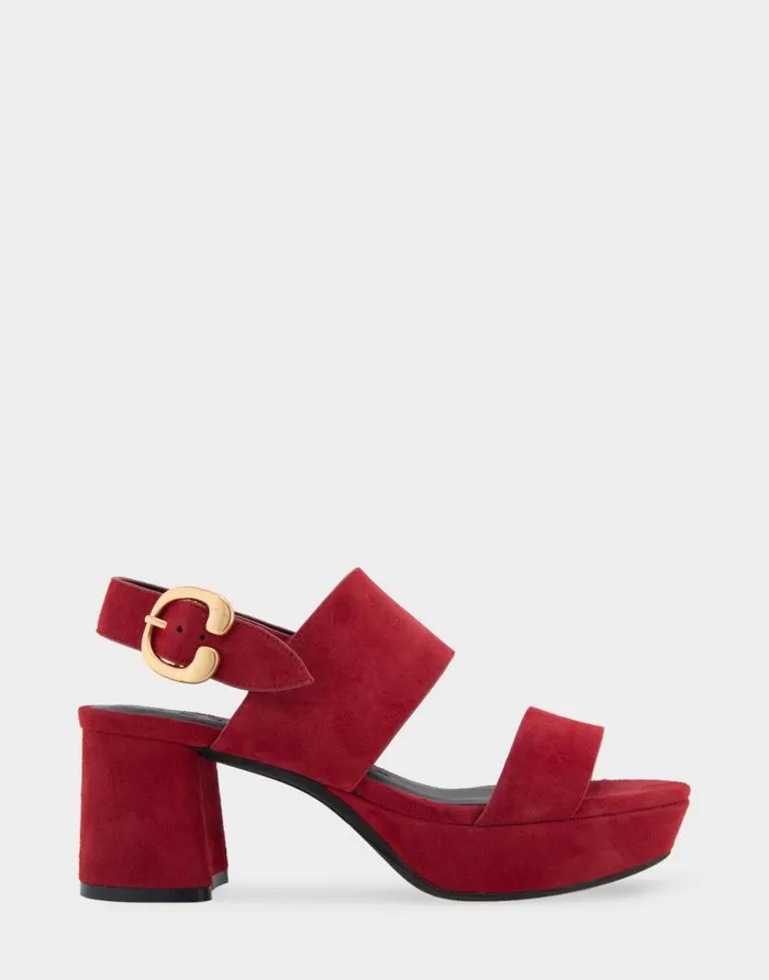 Aerosoles Comfortable Women039s Platform Sandal In Burgundy Genuine Suede Pomegranate Genuine Suede Women Platforms Aerosoles Comfortable Women039s Platform Sandal In Burgundy Genuine Suede Pomegranate Genuine Suede Women Platforms
