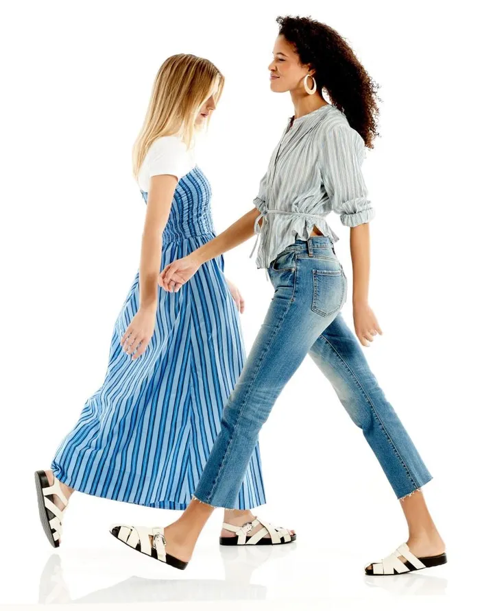 Aerosoles Comfortable Women039s Woven Fisherman Footbed Slip On In Eggnog Leather Eggnog Leather Women Clogs and Mules