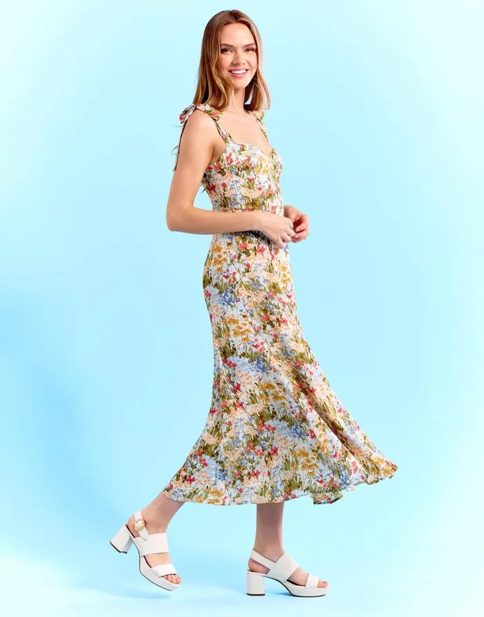 Aerosoles Eggshell Leather Women Dress