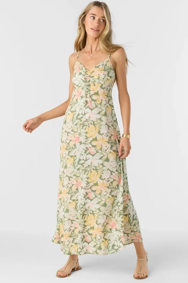 AINSLEY VEDA TROPICAL MAXI DRESS Women O039NEILL Clothing