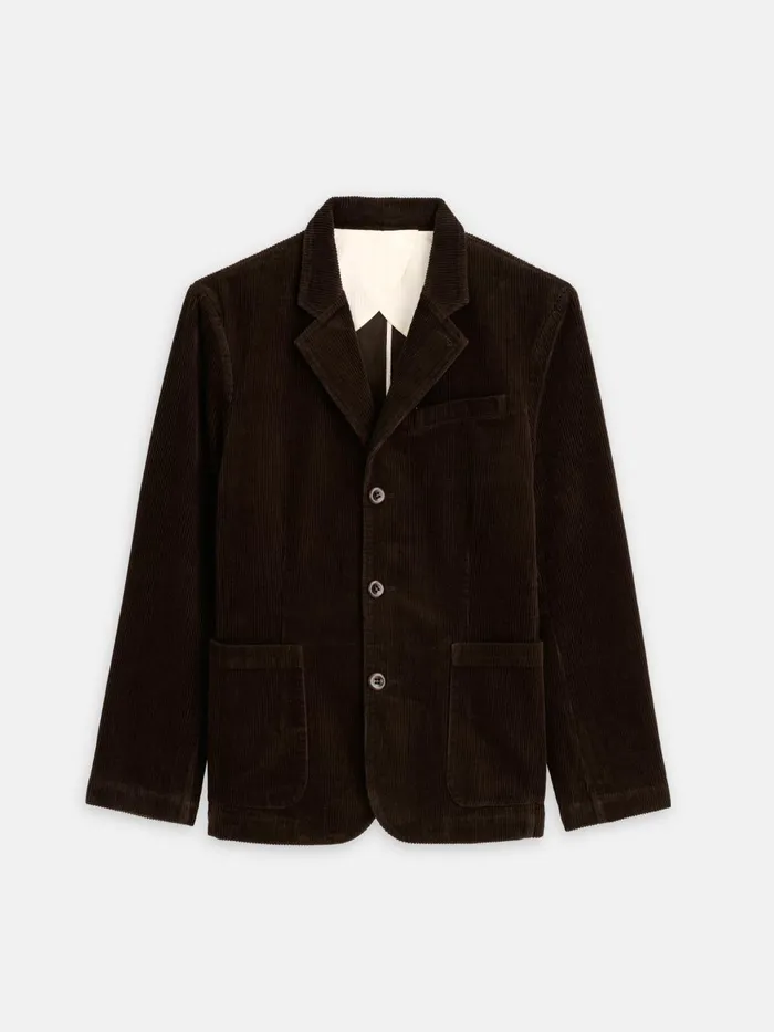 Alex Mill Jackets Coats Men Mill Blazer In Corduroy Chocolate