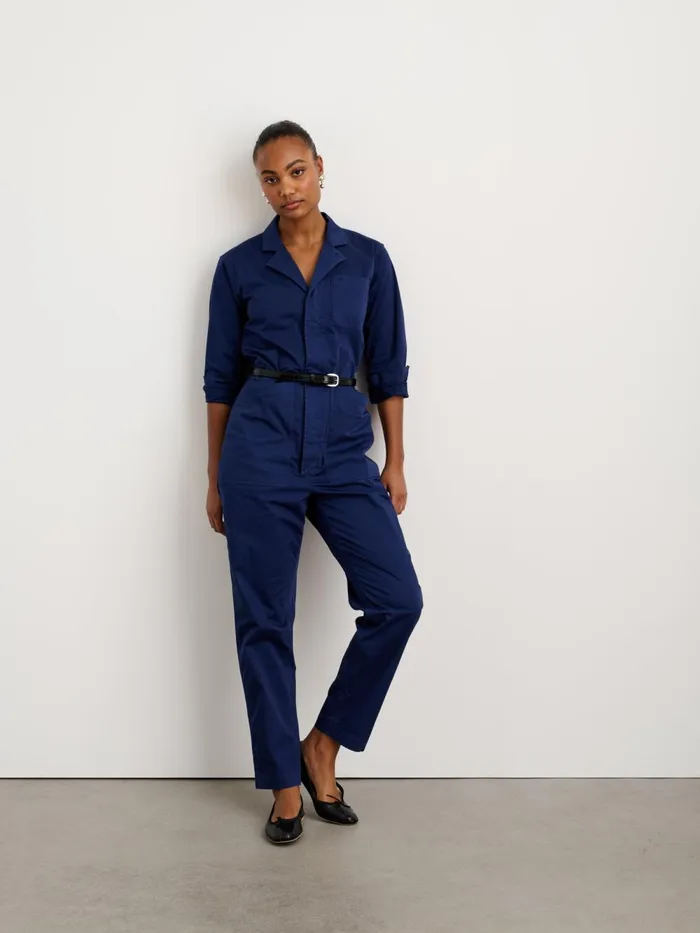 Alex Mill Jumpsuits Women Standard Jumpsuit In Long Inseam Dark Navy