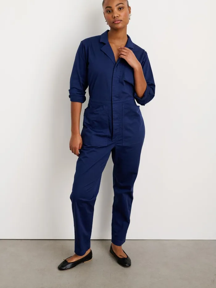 Alex Mill Jumpsuits Women Standard Jumpsuit In Long Inseam Dark Navy