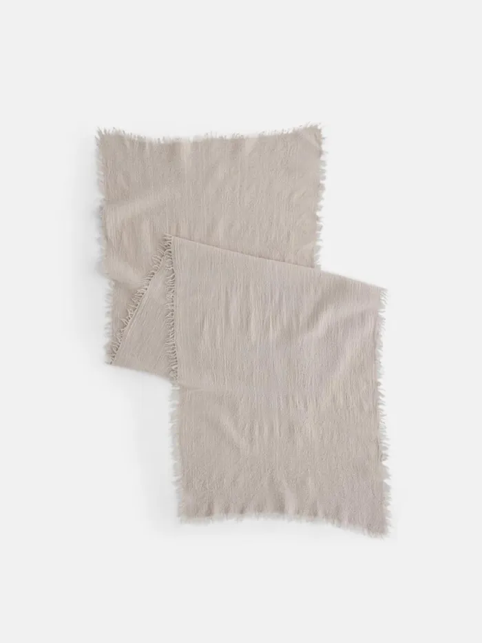 Alex Mill Men Jamie Boiled Wool Scarf Summer Linen Alex Mill Men Jamie Boiled Wool Scarf Summer Linen
