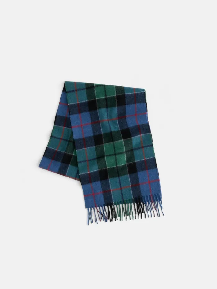 Alex Mill Men Joshua Ellis Plaid Scarf In Cashmere Greenredblue
