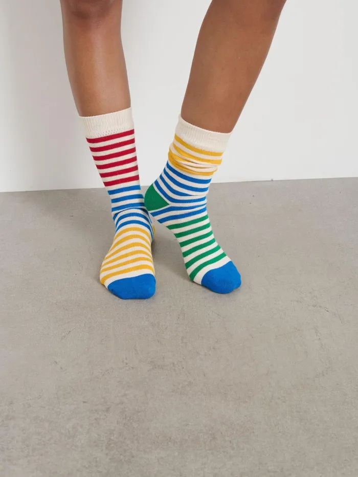 Alex Mill Pajamas Slippers Women P039jimmies Multistripe Socks