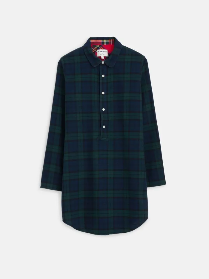 Alex Mill Pajamas Slippers Women P039jimmies Night Shirt In Flannel Blackwatch Plaid Alex Mill Pajamas Slippers Women P039jimmies Night Shirt In Flannel Blackwatch Plaid
