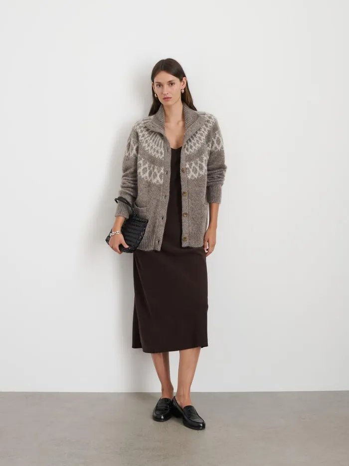 Alex Mill Sweaters Women Louie Fair Isle Cardigan