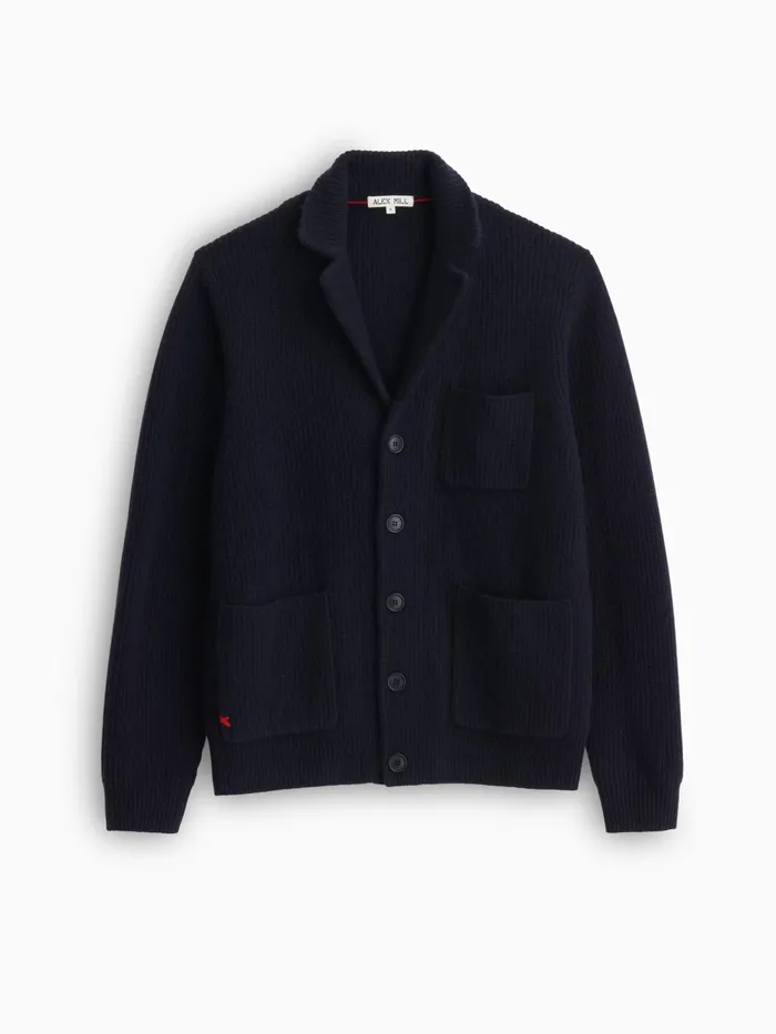 Alex Mill Sweaters Women Mitchell Cardigan In Washed Cashmere Navy