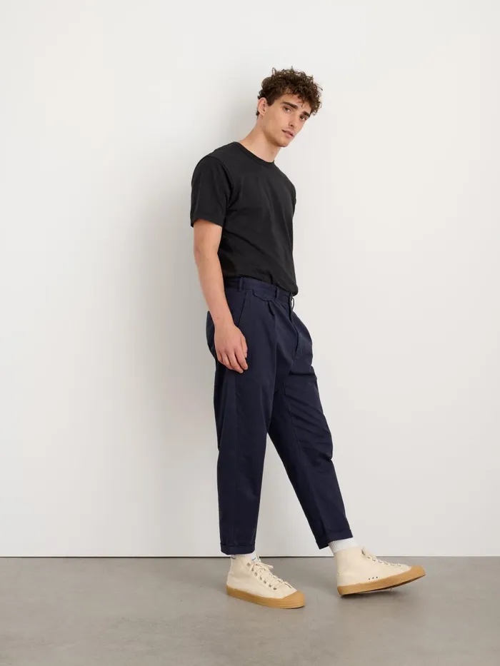 Alex Mill Tees Polos Men Standard TShirt In Slub Cotton Black