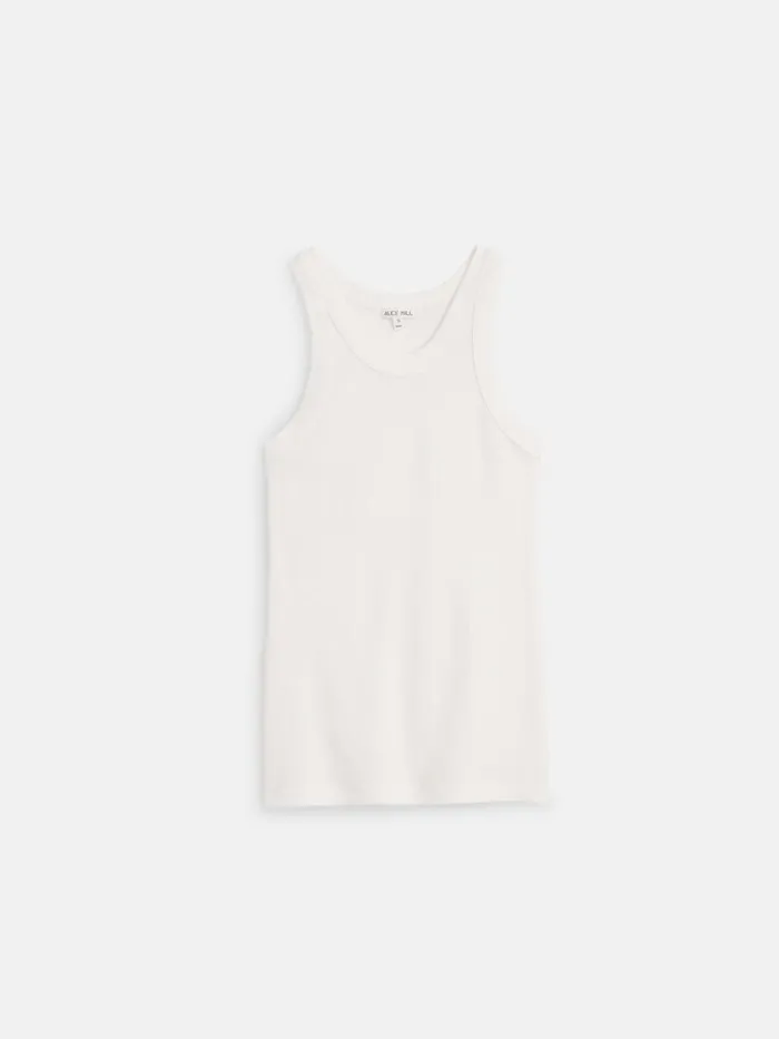 Alex Mill Tees Tanks Women Everyday Rib Tank Sea Salt