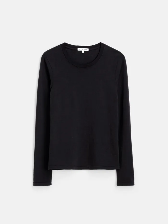 Alex Mill Tees Tanks Women LongSleeve Prospect Tee Black