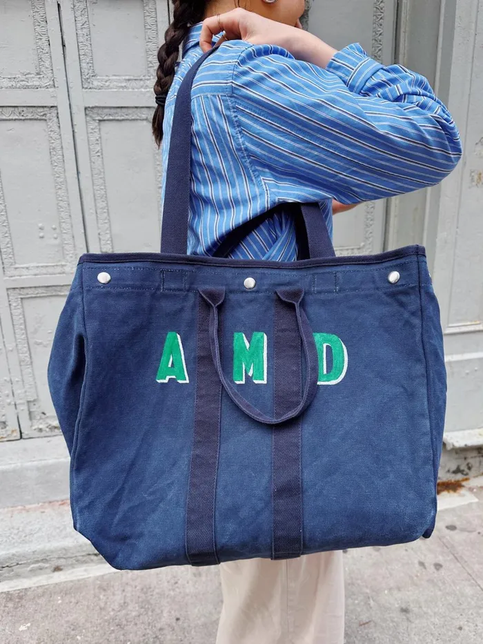 Alex Mill Women The Perfect Weekend Tote Navy