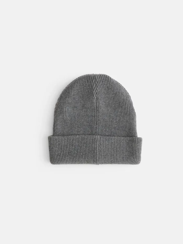 Alex Mill Women Wool Cotton Beanie Heather Grey