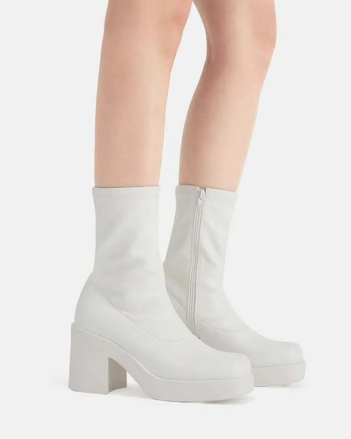 Ankle Boots Women KYLEIGH WHITE NOVO Shoes