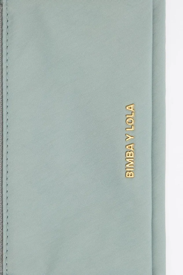 Aquamarine Nylon Double Purse Lake Green Women Bimba Y Lola Wallets And Coin Purses Aquamarine Nylon Double Purse Lake Green Women Bimba Y Lola Wallets And Coin Purses