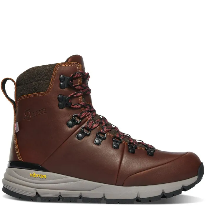 Arctic 600 SideZip Roasted PecanFired Brick Insulated 200G Women Danner Boots