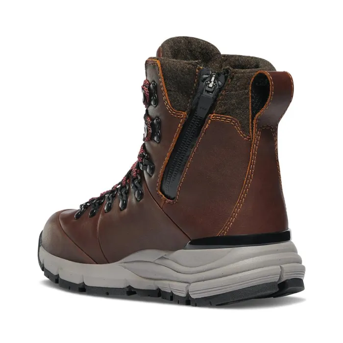 Arctic 600 SideZip Roasted PecanFired Brick Insulated 200G Women Danner Boots