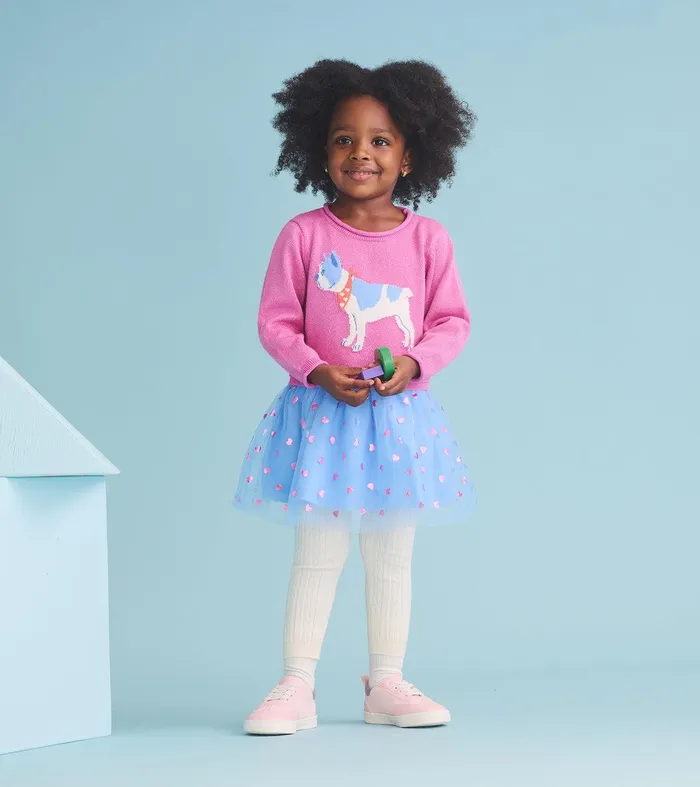 Baby Cream Cable Knit Tights Hatley