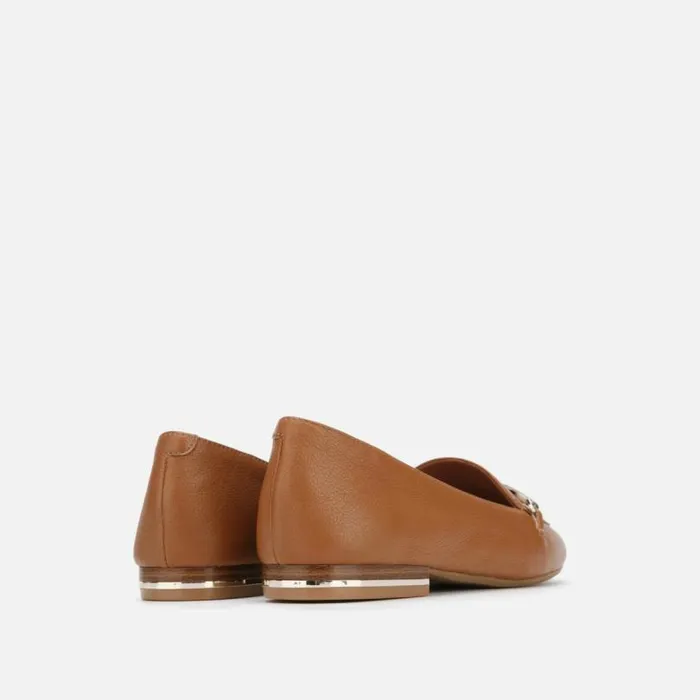 Balance Loafer Resin Bar Cognac Women Kenneth Cole Flats