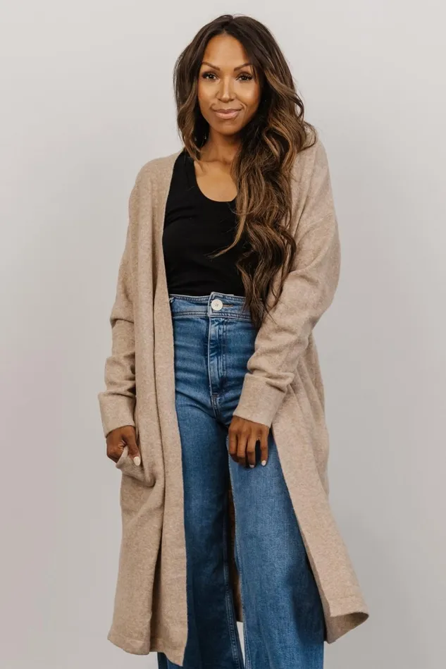 Baltic Born Cardigans Women Claire Cardigan Taupe Baltic Born Cardigans Women Claire Cardigan Taupe