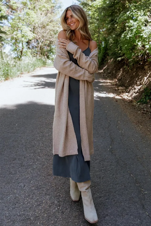 Baltic Born Cardigans Women Claire Cardigan Taupe Baltic Born Cardigans Women Claire Cardigan Taupe