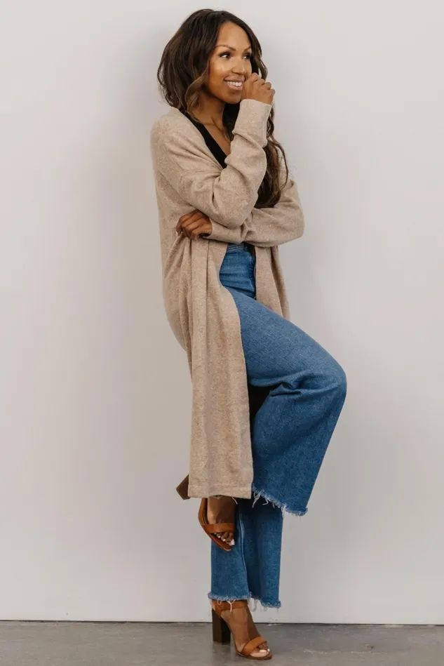 Baltic Born Cardigans Women Claire Cardigan Taupe Baltic Born Cardigans Women Claire Cardigan Taupe