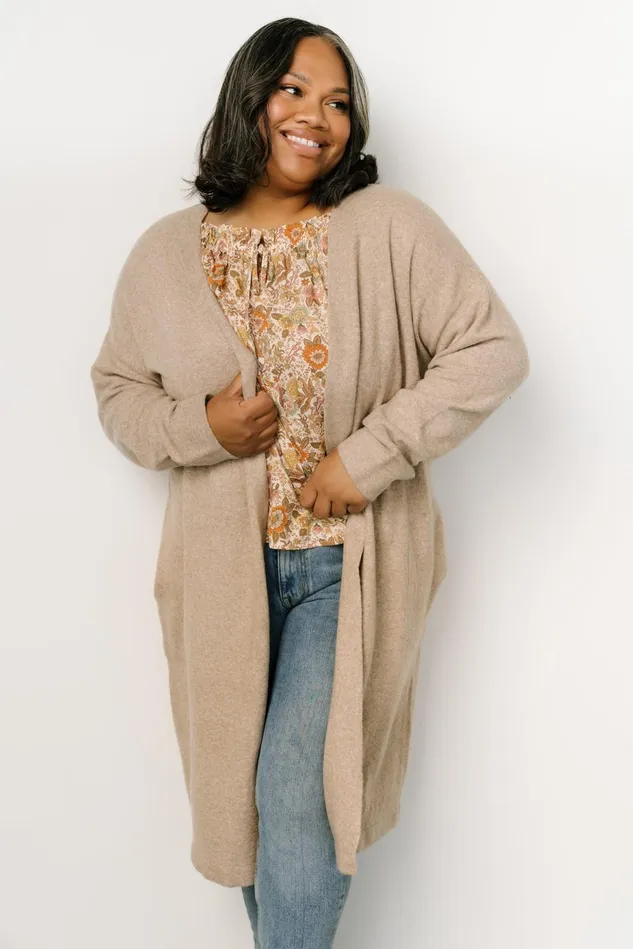 Baltic Born Cardigans Women Claire Cardigan Taupe Baltic Born Cardigans Women Claire Cardigan Taupe