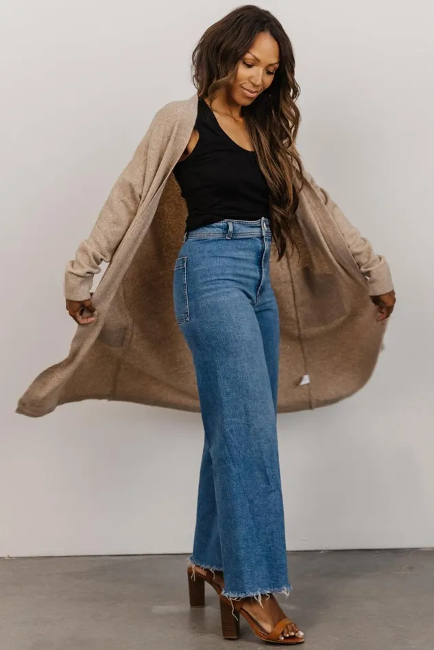 Baltic Born Cardigans Women Claire Cardigan Taupe Baltic Born Cardigans Women Claire Cardigan Taupe