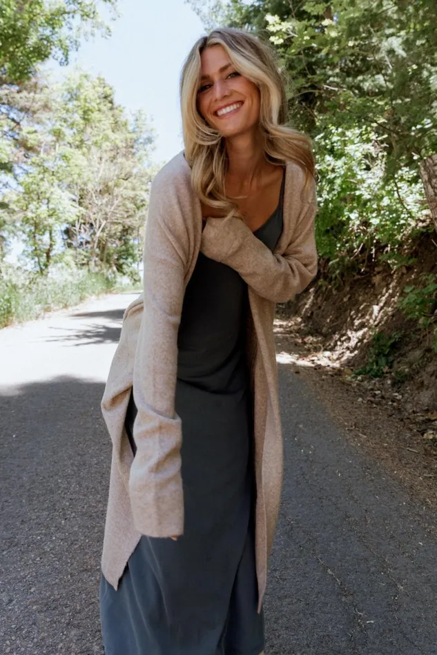 Baltic Born Cardigans Women Claire Cardigan Taupe Baltic Born Cardigans Women Claire Cardigan Taupe