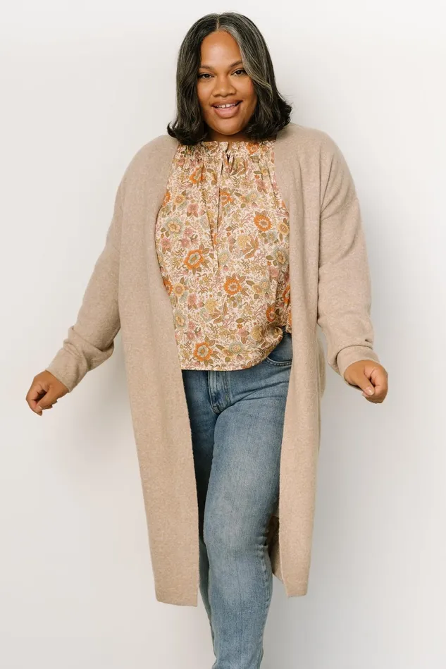 Baltic Born Cardigans Women Claire Cardigan Taupe Baltic Born Cardigans Women Claire Cardigan Taupe