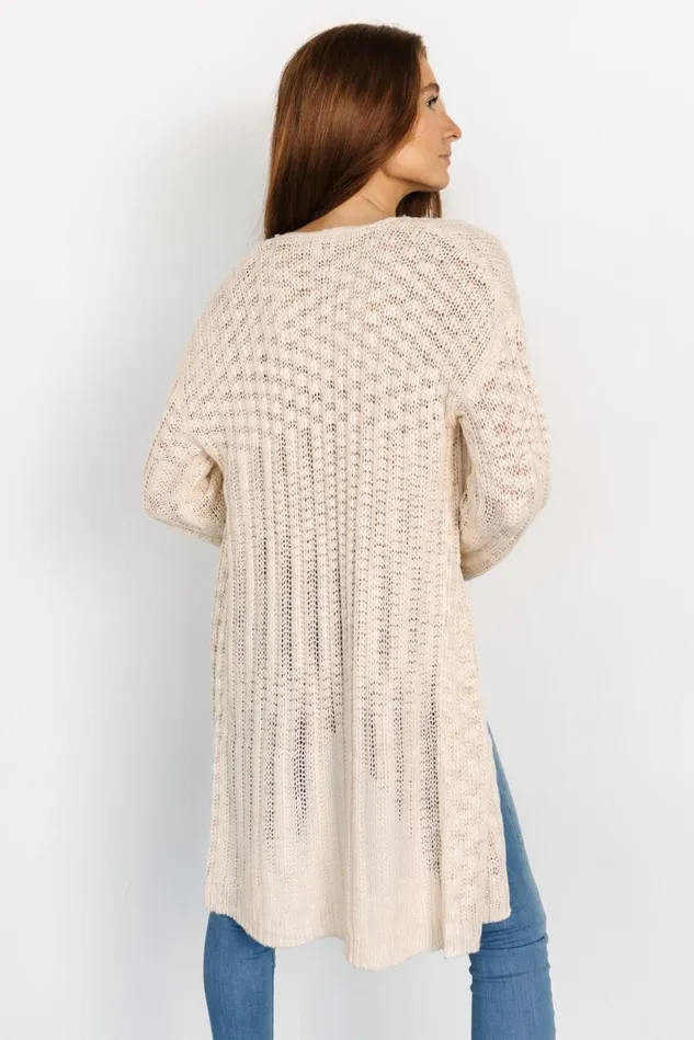 Baltic Born Cardigans Women Devman Knit Cardigan Cream Baltic Born Cardigans Women Devman Knit Cardigan Cream