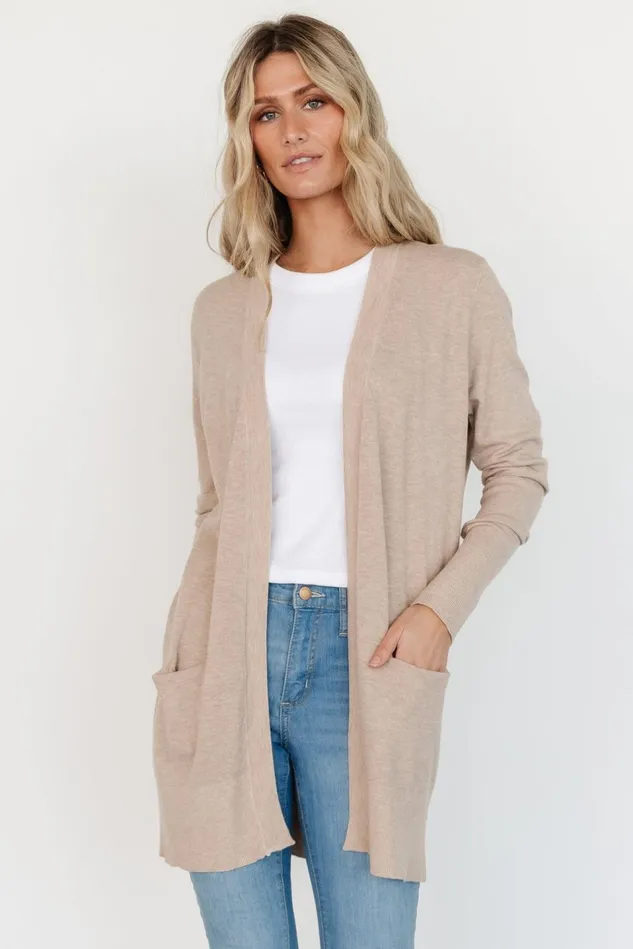 Baltic Born Cardigans Women Edison Cardigan Oatmeal
