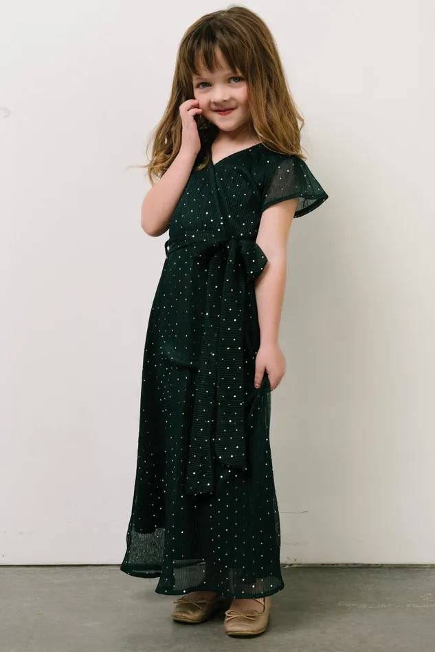 Baltic Born Embellished Sequin Women Child Grace Sparkle Gown Emerald Baltic Born Embellished Sequin Women Child Grace Sparkle Gown Emerald