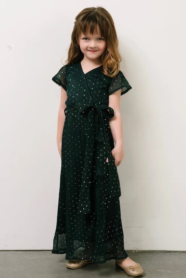 Baltic Born Embellished Sequin Women Child Grace Sparkle Gown Emerald Baltic Born Embellished Sequin Women Child Grace Sparkle Gown Emerald
