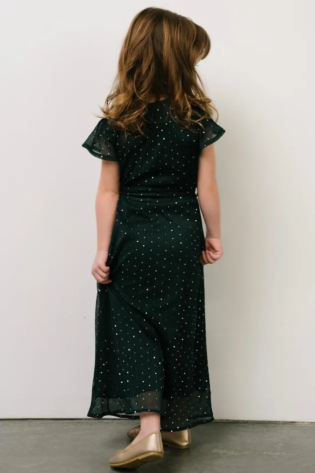 Baltic Born Embellished Sequin Women Child Grace Sparkle Gown Emerald Baltic Born Embellished Sequin Women Child Grace Sparkle Gown Emerald
