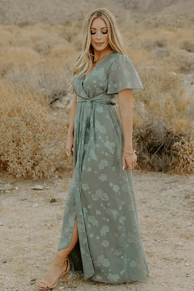 Baltic Born Maxi Dresses Women Faye Maxi Dress Eucalyptus