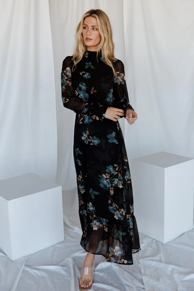 Baltic Born Maxi Dresses Women Luciana Maxi Dress Black Blue