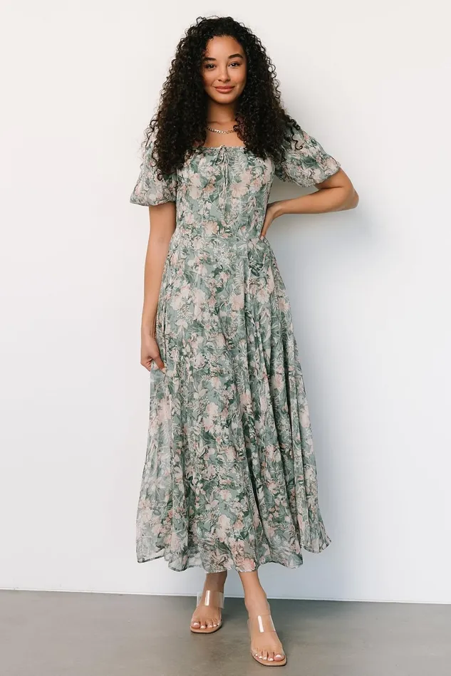 Baltic Born Maxi Dresses Women Raelynn Maxi Dress Sage Floral