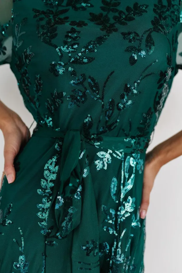 Baltic Born Mother Of The Bride Women Destiny Sequin Maxi Dress Emerald Baltic Born Mother Of The Bride Women Destiny Sequin Maxi Dress Emerald