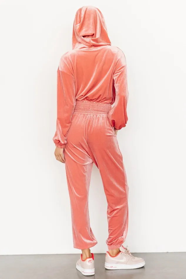 Baltic Born Pants Women Bewitched Velvet Jogger Pants Pink Baltic Born Pants Women Bewitched Velvet Jogger Pants Pink