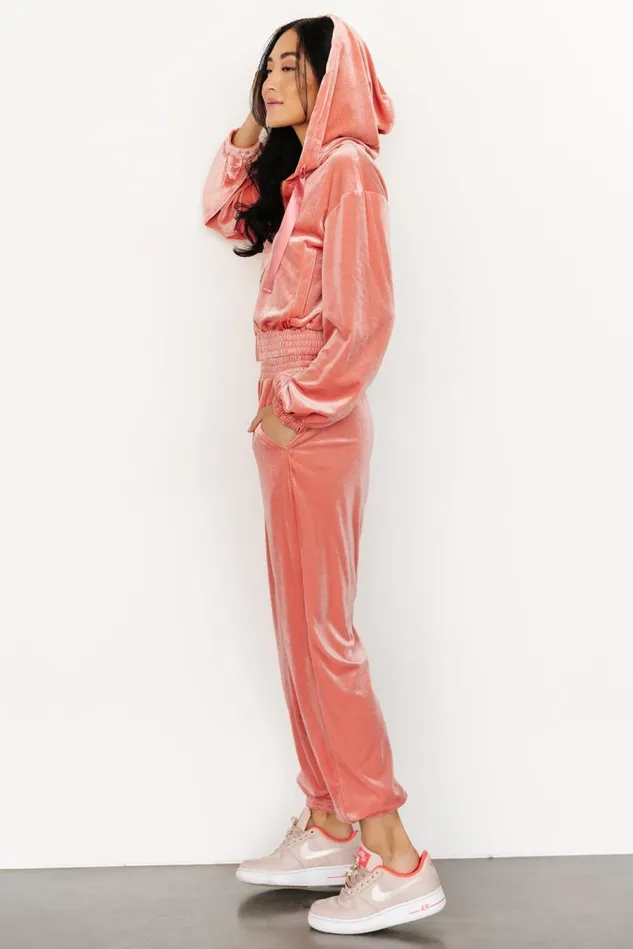 Baltic Born Pants Women Bewitched Velvet Jogger Pants Pink Baltic Born Pants Women Bewitched Velvet Jogger Pants Pink
