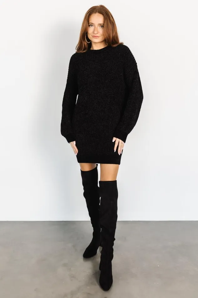 Baltic Born Sweaters Women Christa Sweater Dress Black