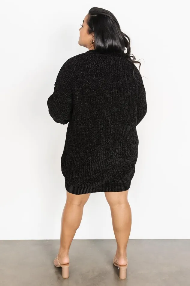 Baltic Born Sweaters Women Christa Sweater Dress Black Baltic Born Sweaters Women Christa Sweater Dress Black